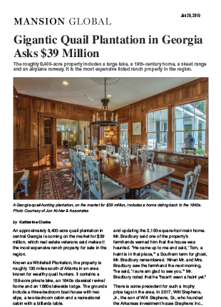 Mansion Global Post