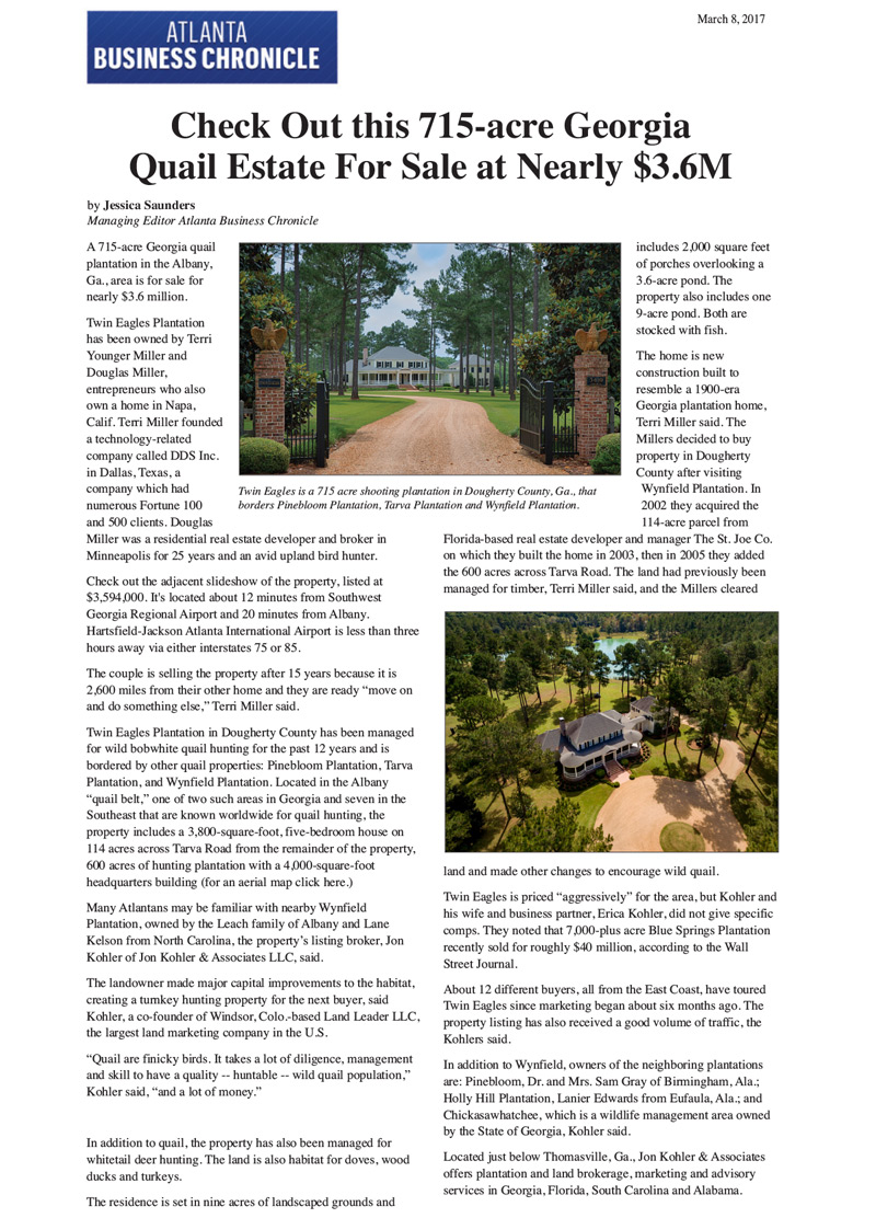 Atlanta Business Chronicle Post