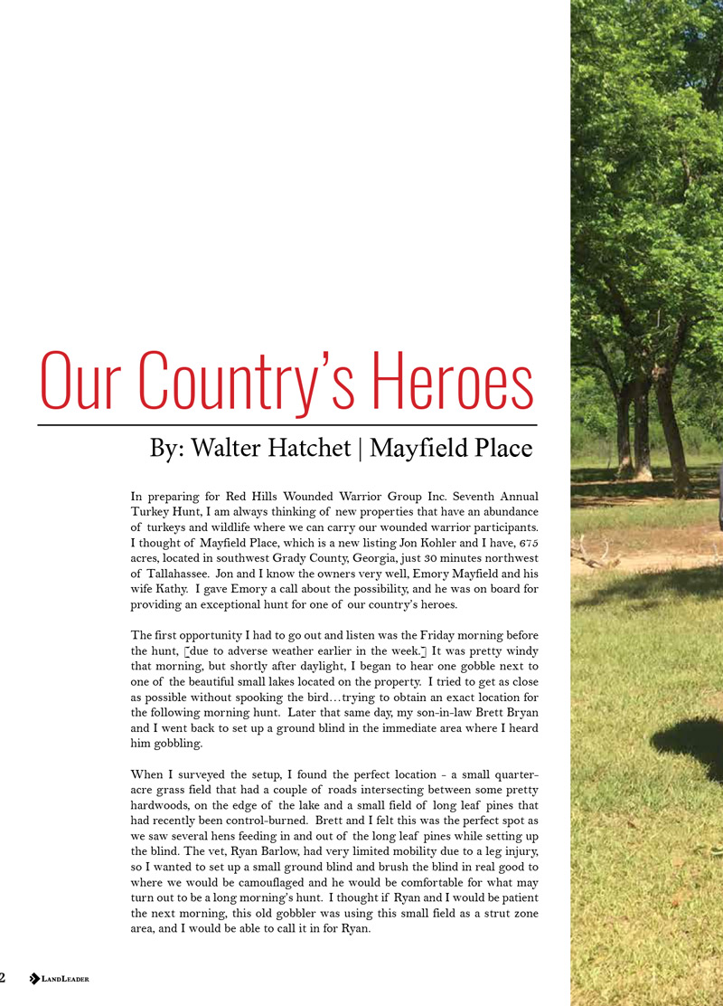Our Country's Heroes Post