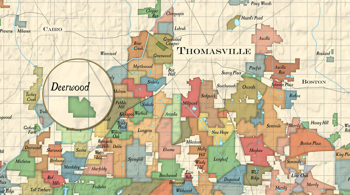 Deerwood Plantation Location